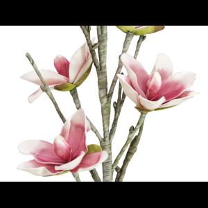 EUROPALMS Magnolia branch (EVA), white pink