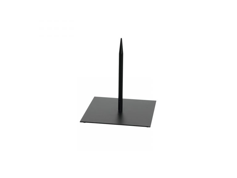 EUROPALMS Metal stand for deco 18x18cm black