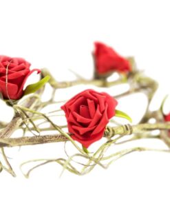 EUROPALMS Rose Garland (EVA), red
