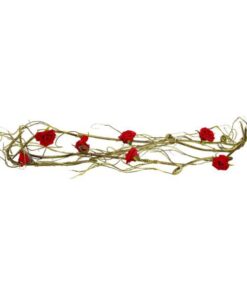 EUROPALMS Rose Garland (EVA), red