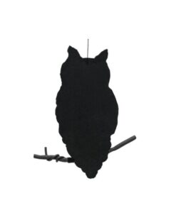 EUROPALMS Silhouette Owl, 62cm