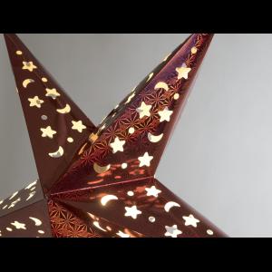 EUROPALMS Star Lantern, Paper, red, 40 cm