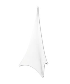 EUROPALMS Tripod Cover white three-sides