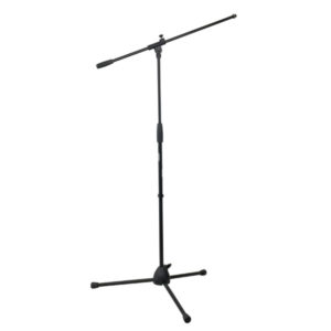 Eco Microphones stand with boom arm 890-1.460 mm componente base in plastica