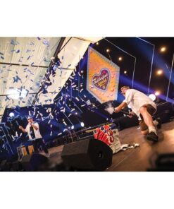 Electric confetti cannon