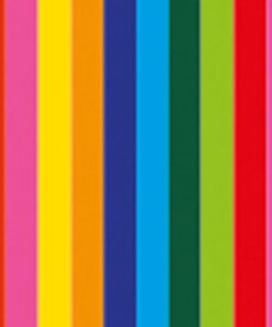 Electric confetti cannon 50cm, Multicolore