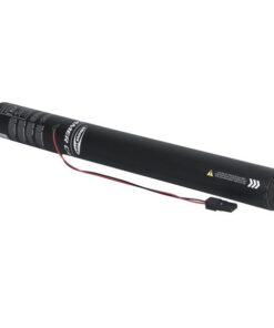 Electric streamer cannon 50cm, Bianco/Argento