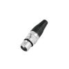 HICON XLR plug 3pin HI-X3CF-V