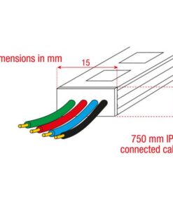 Havana Rigid RGB - 72 - 24 VDC 72x0,24W RGB 3-in-1