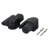 Innovative Systems (round) drape support adapter kit 31,0(dia)mm(int.) / 36,0(dia)mm(ext.), Nero