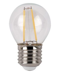 LED Bulb Clear WW E27 2W, non regolabile con dimmer