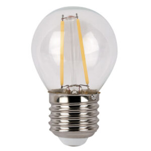 LED Bulb Clear WW E27 2W, non regolabile con dimmer
