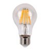 LED Bulb Clear WW E27 8W, non regolabile con dimmer