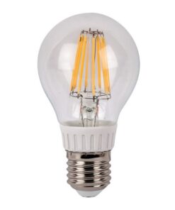LED Bulb Clear WW E27 8W, regolabile con dimmer