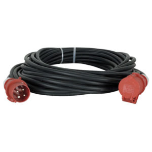 Motorcable 20 m, CEE 4P 16A rosso