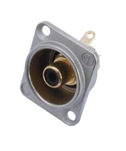 NEUTRIK RCA mounting socket bk NF2D0