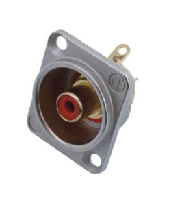NEUTRIK RCA mounting socket rd NF2D2