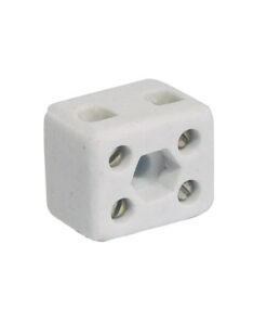 OMNILUX Ceramic Luster Terminal, 2 Pins with Fix.