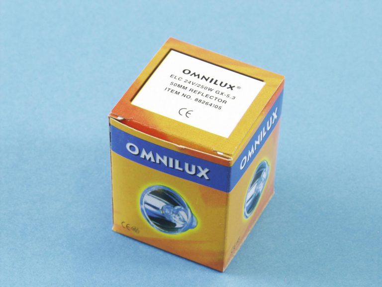OMNILUX ELC 24V/250W GX-5.3 500h 50mm reflector