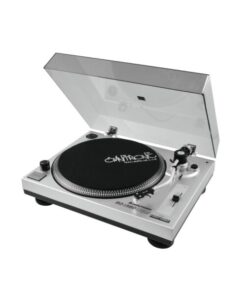 OMNITRONIC BD-1380 USB Turntable sil