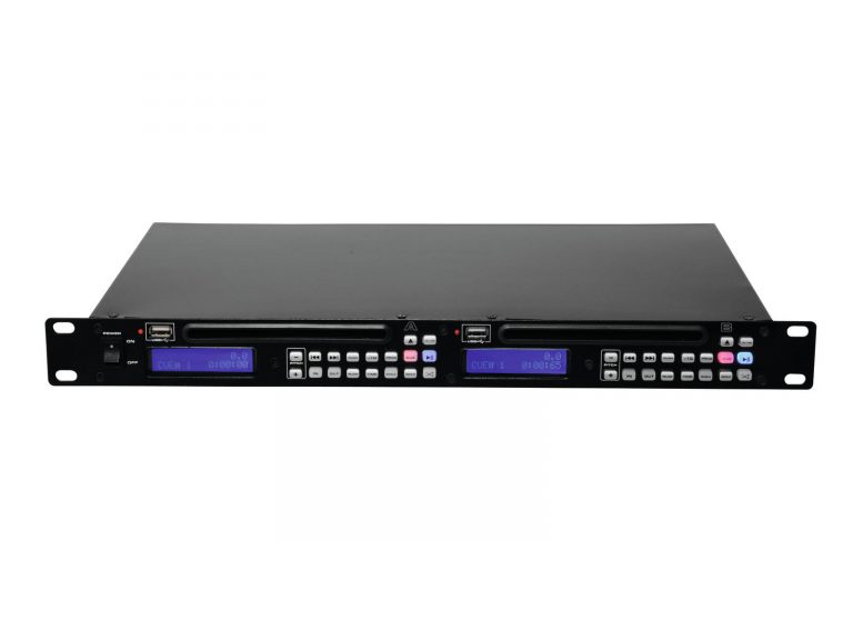 OMNITRONIC DMP-202 Dual USB/CD Player