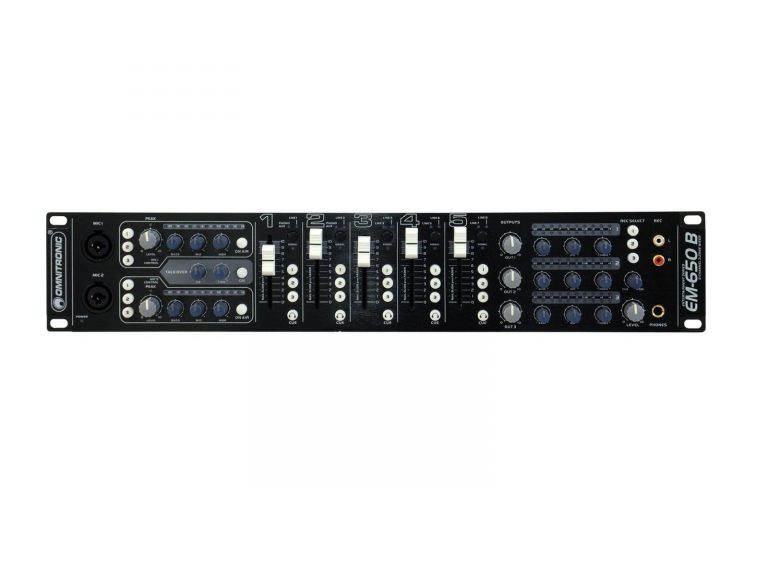 OMNITRONIC EM-650B Entertainment Mixer