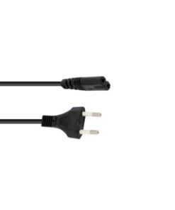 OMNITRONIC Euro Power Cable 1.5m bk