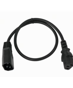 OMNITRONIC IEC Extension 3x0.75 0.6m bk