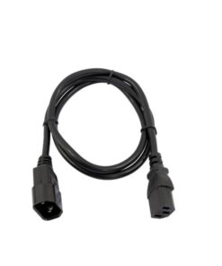 OMNITRONIC IEC Extension 3x0.75 1m bk