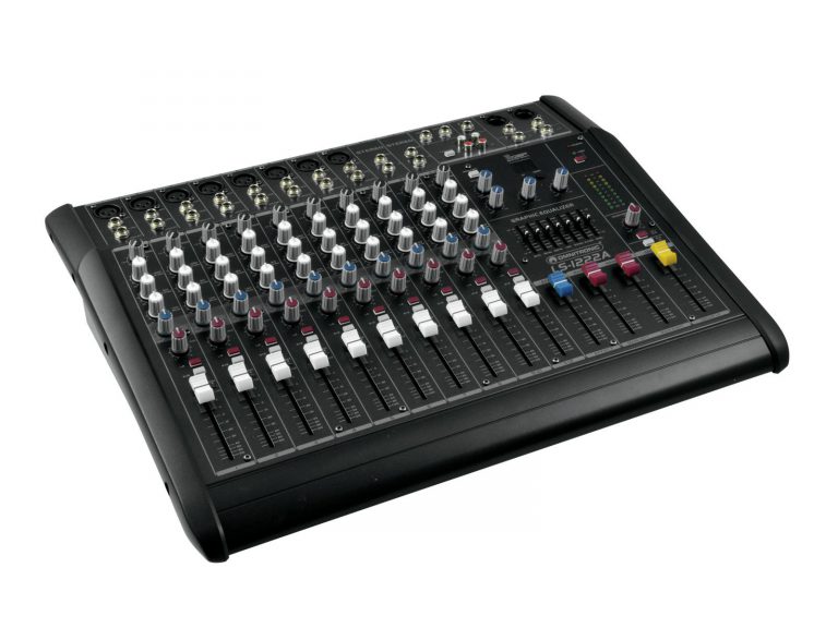 OMNITRONIC LS-1222A Powered Live Mixer