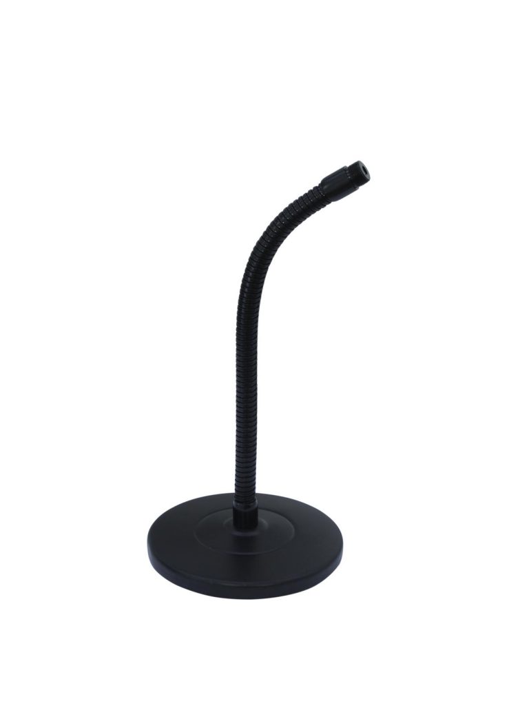 OMNITRONIC Mic-Table Stand 25 cm Gooseneck black