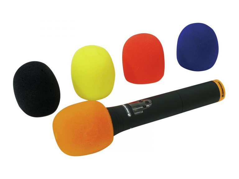 OMNITRONIC Microphone Windshield Set, 5 colors