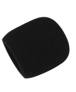 OMNITRONIC Microphone Windshield, black, d=40-50 mm