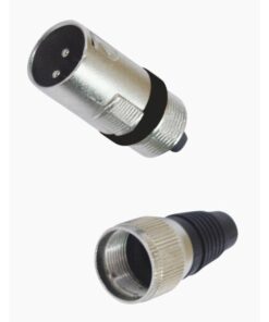 OMNITRONIC Microphone cable 2x0.22 100m bk + plugs