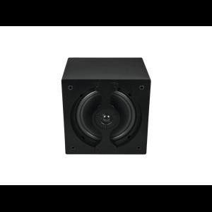 OMNITRONIC QI-8 Coaxial Wall Speaker black