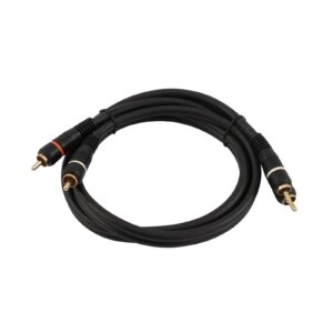 OMNITRONIC RCA cable 2x2 0.6m