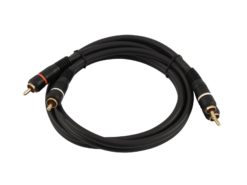 OMNITRONIC RCA cable 2x2 0.9m