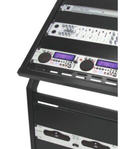 OMNITRONIC Rack Stand 12U/10U adjustable on Wheels