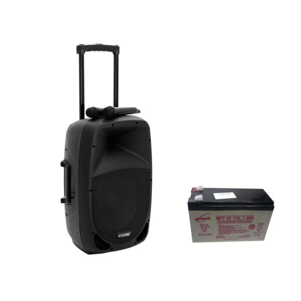 OMNITRONIC Set MES-12BT2 + battery