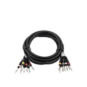 OMNITRONIC Snake cable 8xJack/8xJack stereo 15m