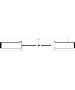 OMNITRONIC Speaker cable Jack 2x1.5 1.5m bk