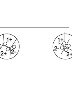 OMNITRONIC Speaker cable Speaker 2x1.5 10m bk