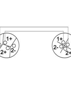 OMNITRONIC Speaker cable Speaker 2x1.5 5m bk