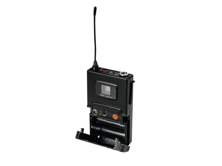 OMNITRONIC UHF-502 Bodypack incl. 823-832MHz Lavalier (CH B oran