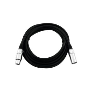 OMNITRONIC XLR cable 3pin 1m bk