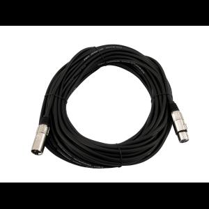 OMNITRONIC XLR cable 3pin 30m bk
