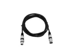 OMNITRONIC XLR cable 3pin 3m bk