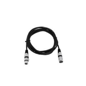 OMNITRONIC XLR cable 3pin 3m bk