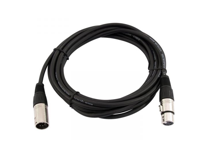 OMNITRONIC XLR cable 5pin 10m bk