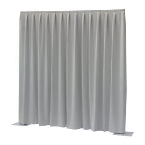 P&D curtain - Dimout Con pieghe, 300(l) x 300(h)cm, 260 Gram/M2, Grigio chiaro